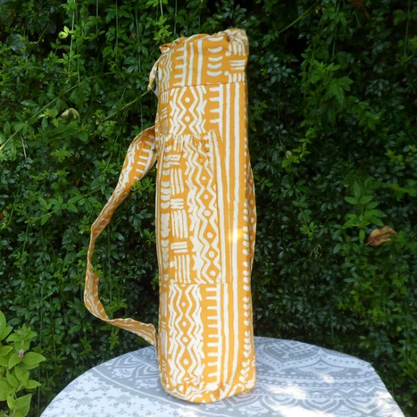 Yoga bag mustard