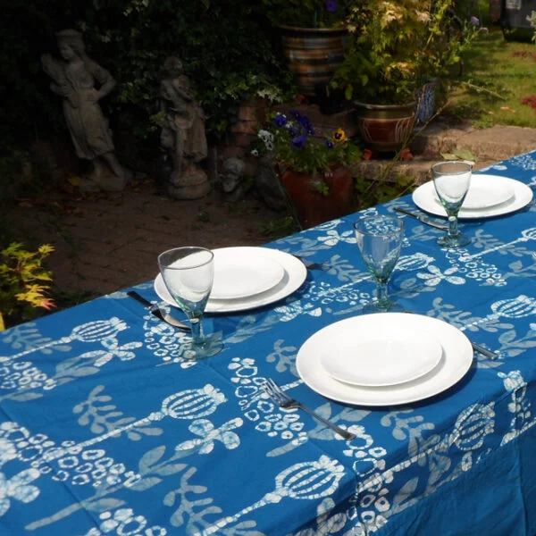 Table cloth blue - Image 2